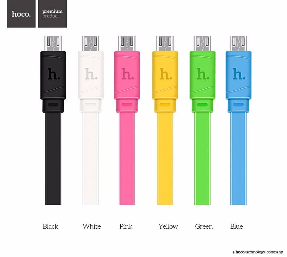 

USB кабель Hoco X5 Bamboo (6 цветов), Разные цвета