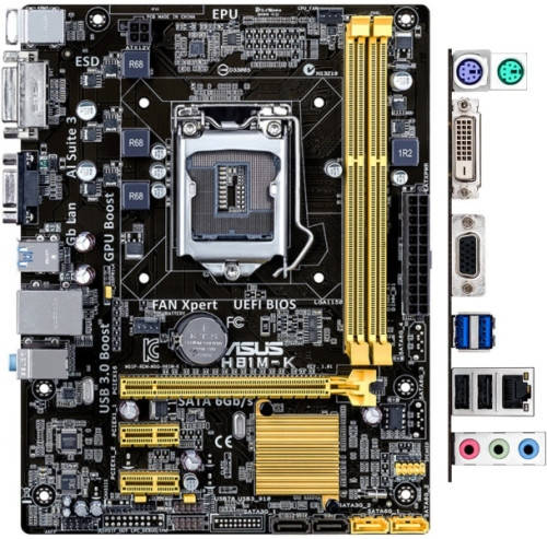 

Материнская плата Asus H81M-K