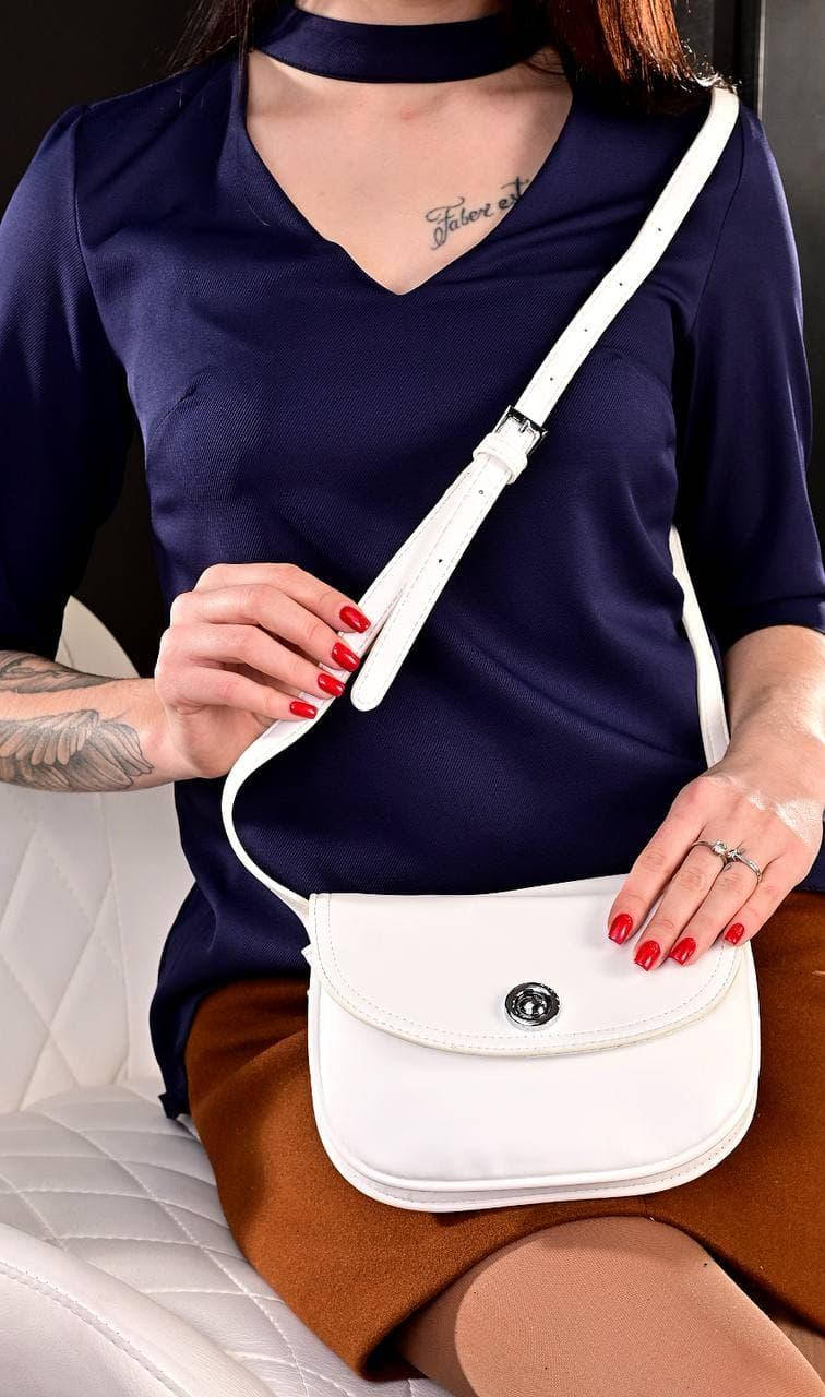 

Сумка клатч женская белая код 7-58035, Белый