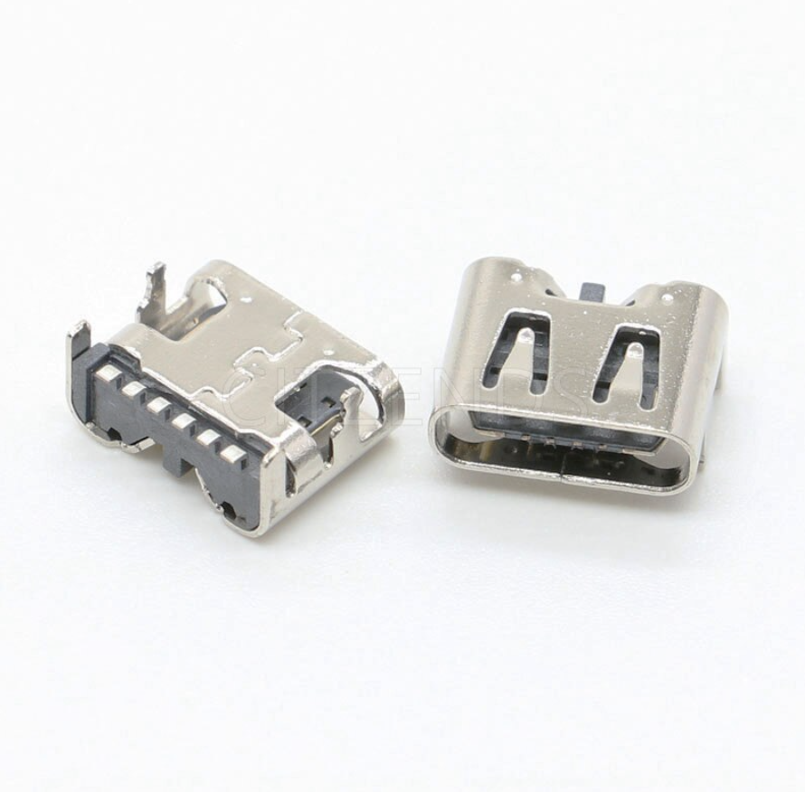 

Разъем гнездо USB Type-C 6pin