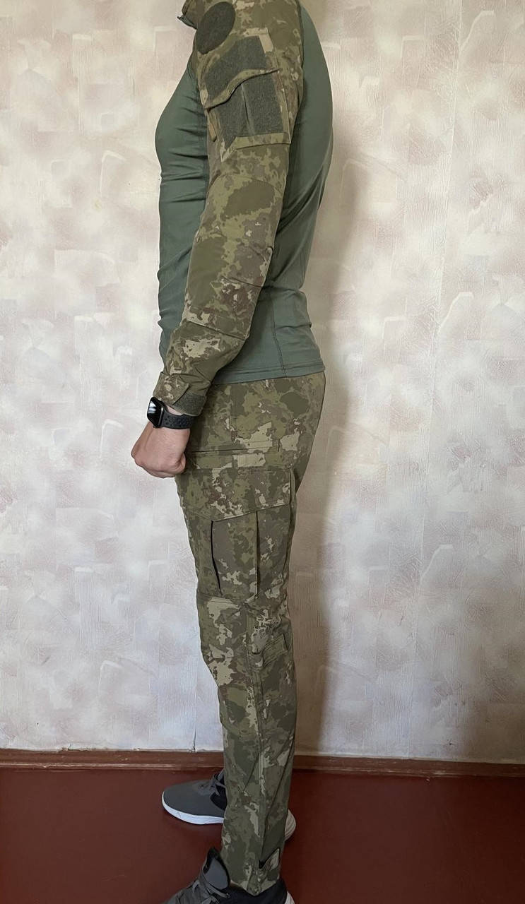 

Тактический костюм COMBAT, размер XL, штаны + рубашка, цвет хаки (олива), лучшее качество, Турция