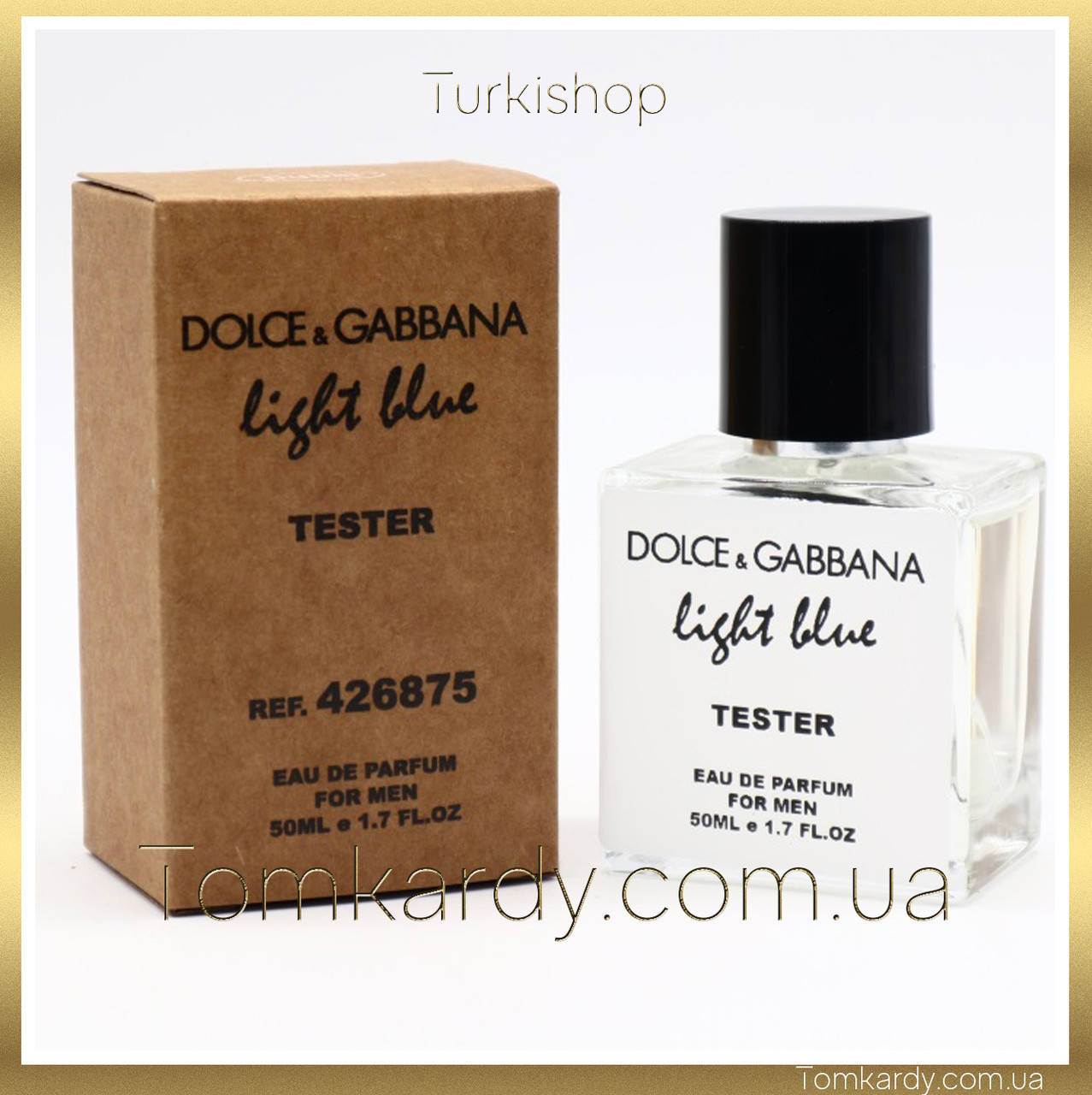 

Мужские духи Dolce & Gabbana Light Blue Pour Homme [Tester Концентрат] 50 ml. Дольче Габбан Лайт Блю Пур Хом