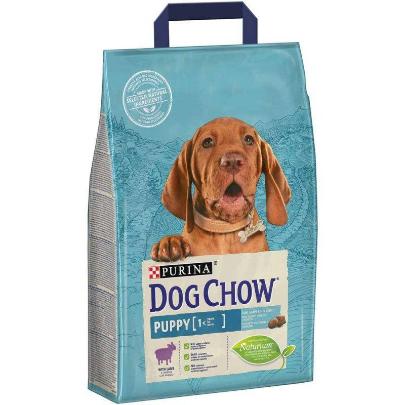 

Корм Dog Chow Puppy Lamb 14 кг для щенков с ягненком