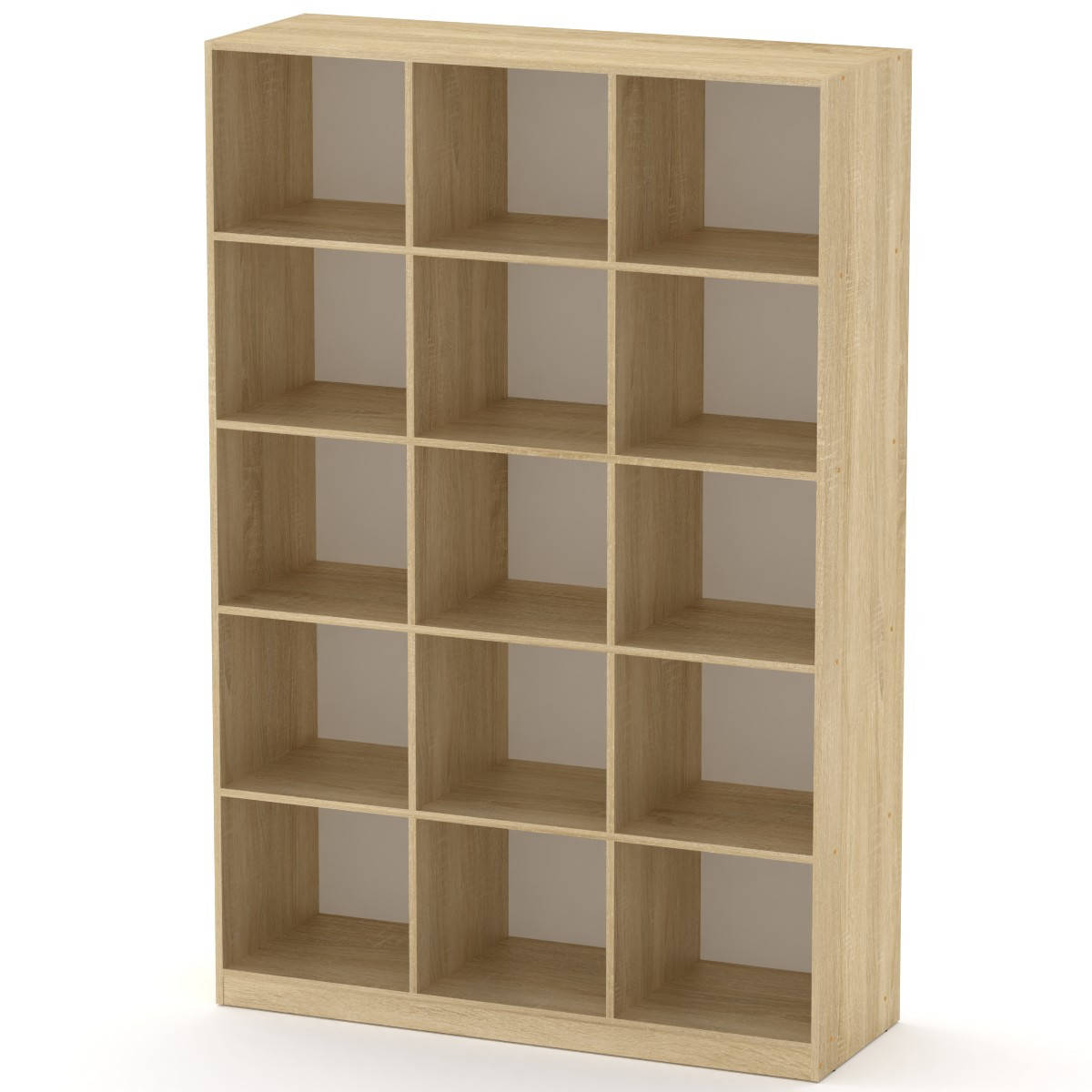 

Шкаф книжный КШ-3 дуб сонома Компанит (130х45х195 см)