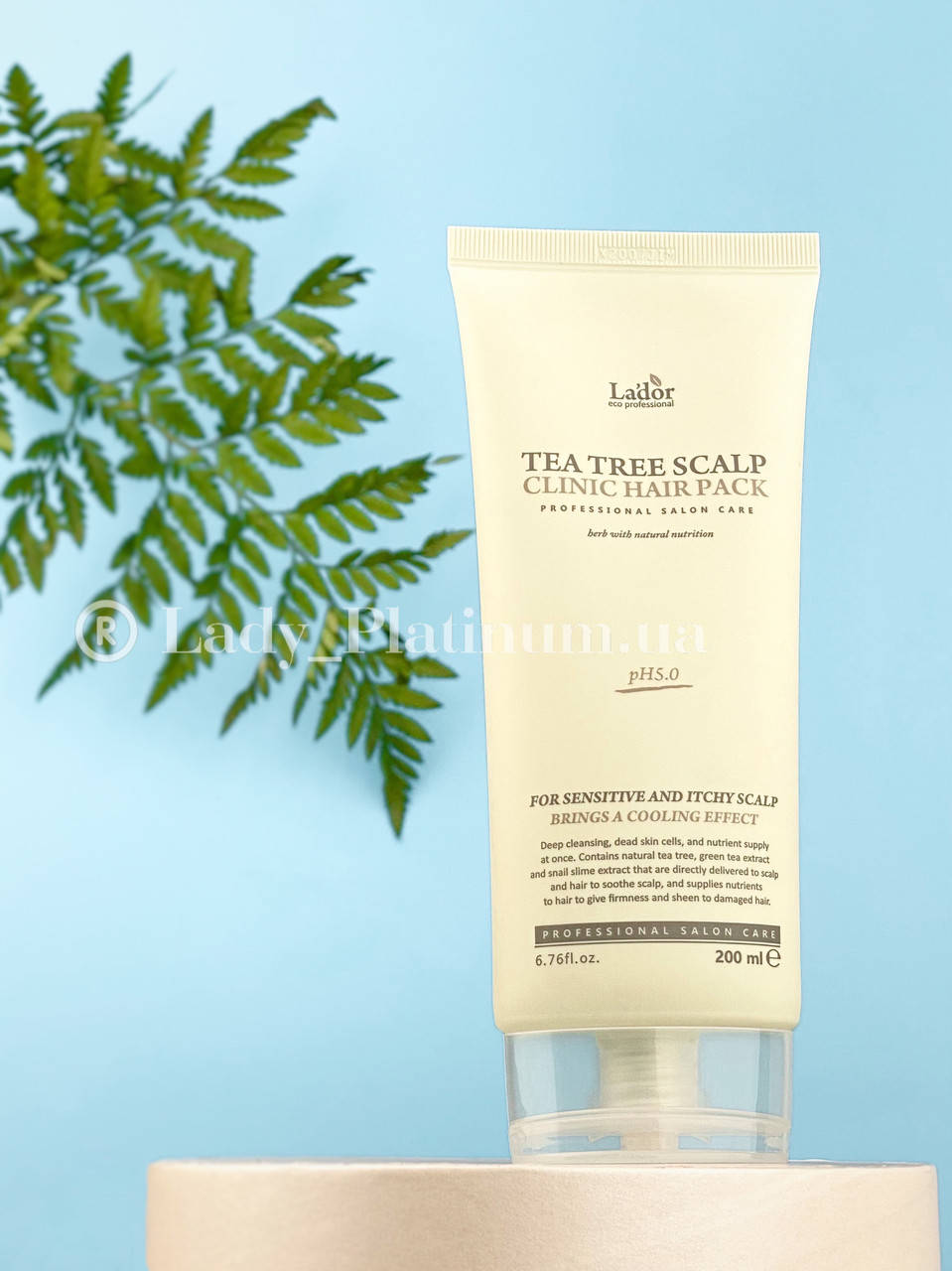 

Маска - пилинг для кожи головы с чайным деревом Lador Tea Tree Scalp Clinic Hair Pack, 200мл