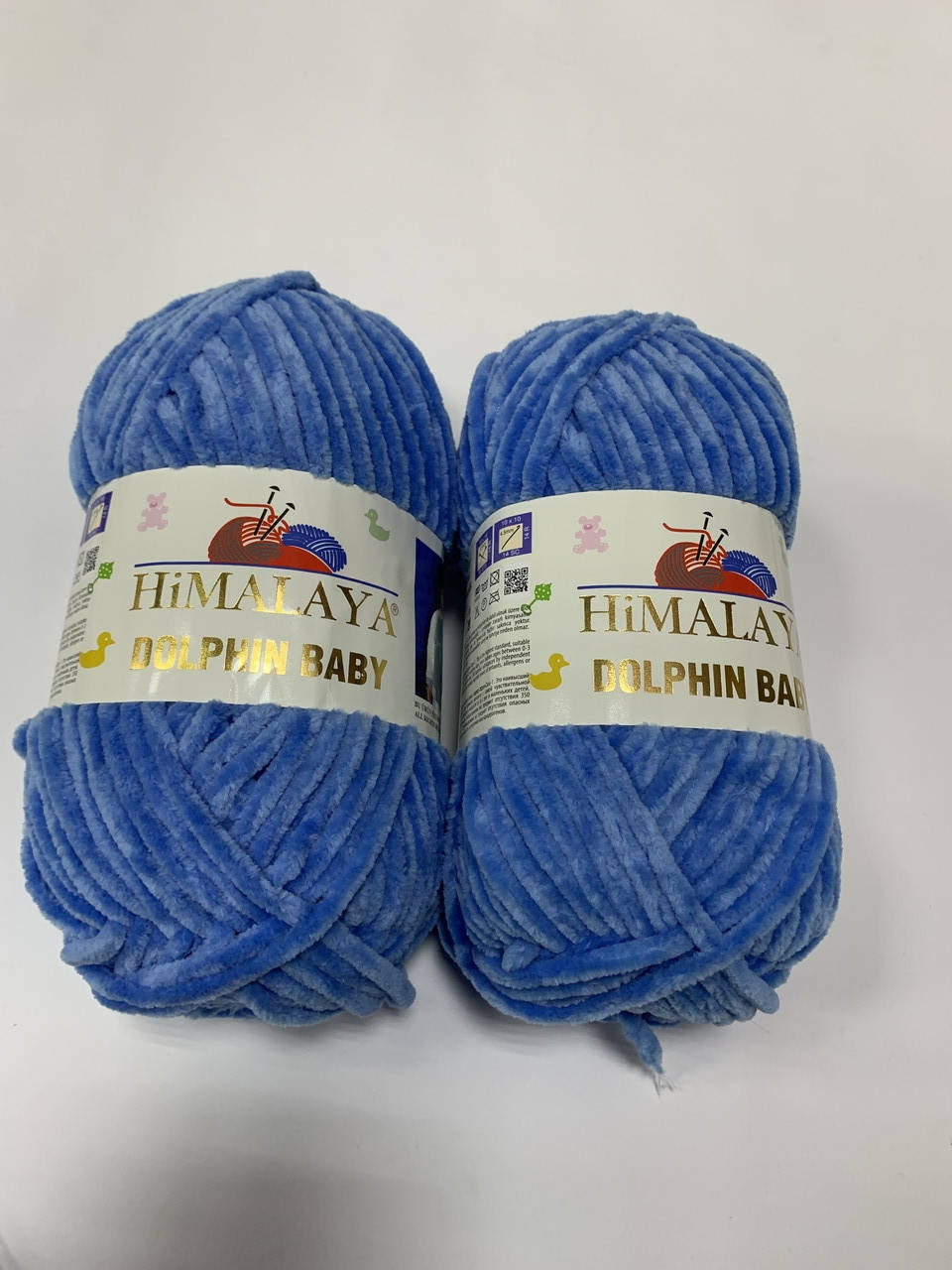 

Турецкая плюшевая пряжа Himalaya Dolphin baby