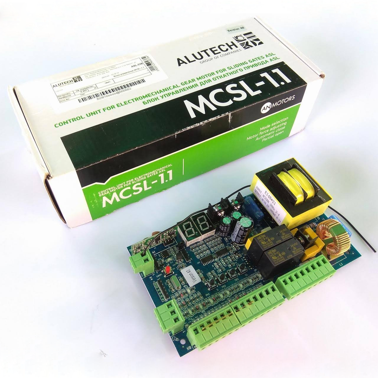 

Плата управления An-Motors MCSL-1.1 блок ASL.038 для приводов An Motors серии ASL