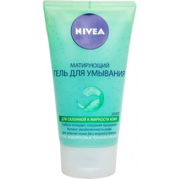 

Матирующий гель для умывания Nivea для жирной кожи, 150 мл