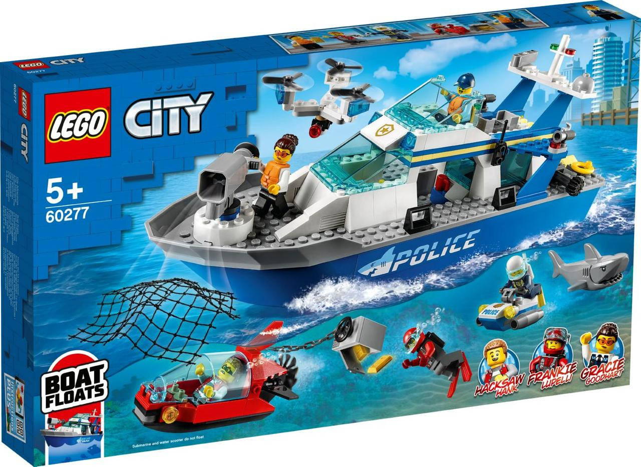

Lego City Катер полицейского патруля 60277