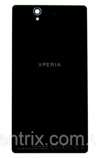 

Задняя крышка для Sony C6602 Xperia Z L36h/C6603 L36i/C6606 L36a, черная, оригинал, Черный