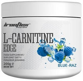 

Карнитин IronFlex - L-Carnitine EDGE (200 грамм) blue-raz/голубая малина