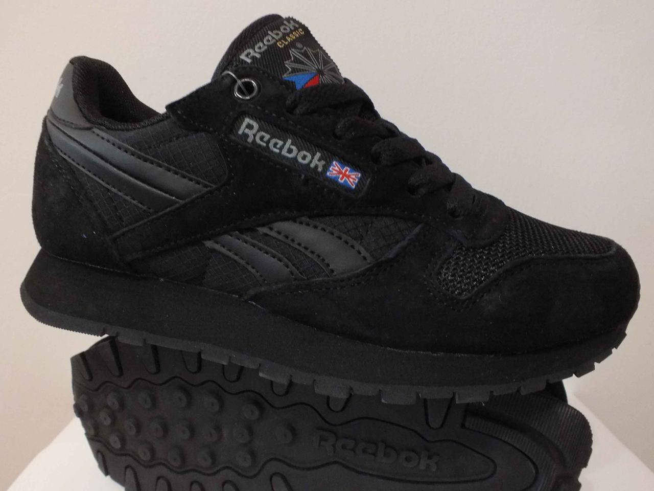 

Мужские кроссовки Reebok classic, кросівки чоловічі 36 37 38 39 размер 39, Черный