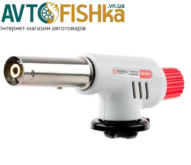 

Горелка-насадка газовая на бутан баллон с пьезоподжигом на регуляторе Intertool
