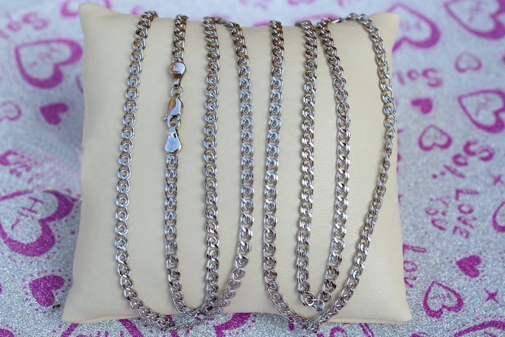 

Цепь Xuping Jewelry лав 55 см 3,5 мм серебристая