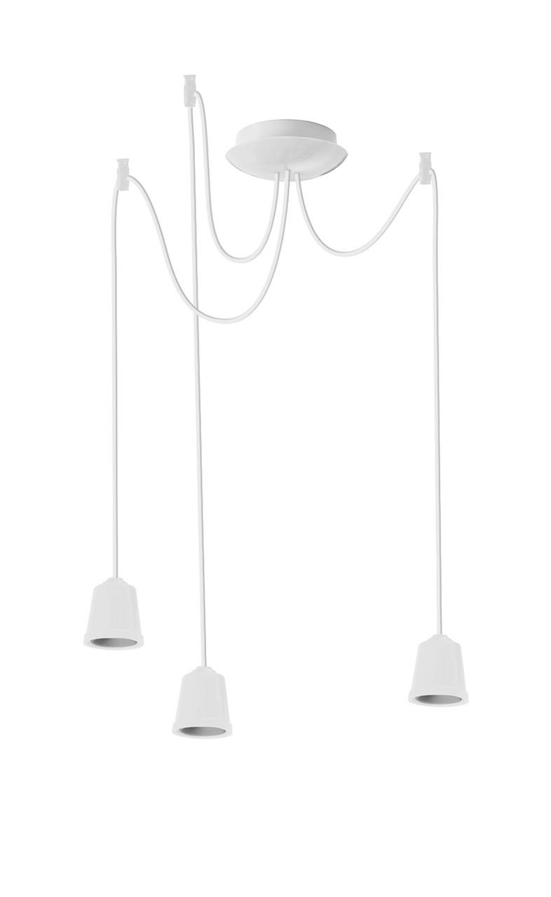 

Люстра павук лофт Sneha, Белый