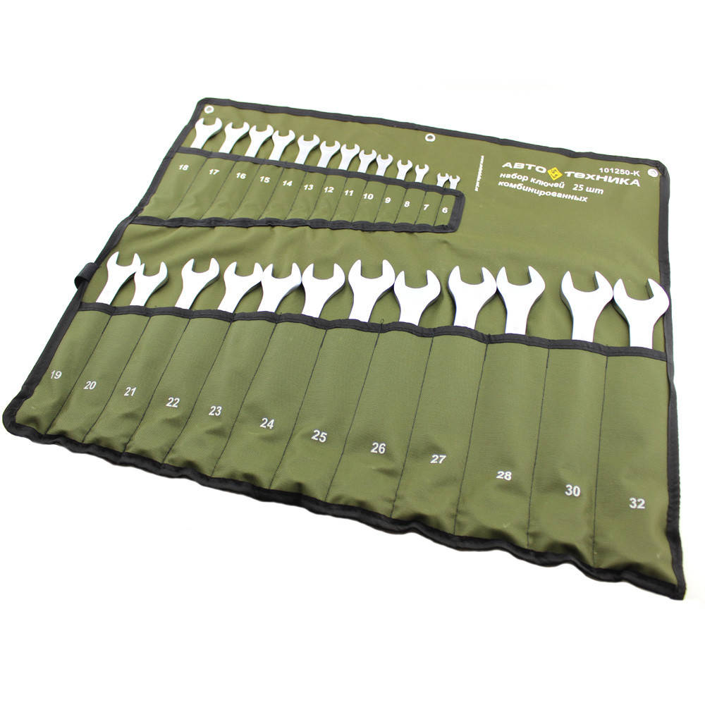 

Набор ключей комбинированных 22 едениц (Автотехника) 6-32 мм