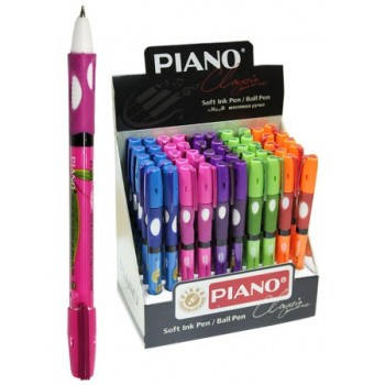 

Ручка масляная синяя для каллиграфического письма для правши Piano РТ-251