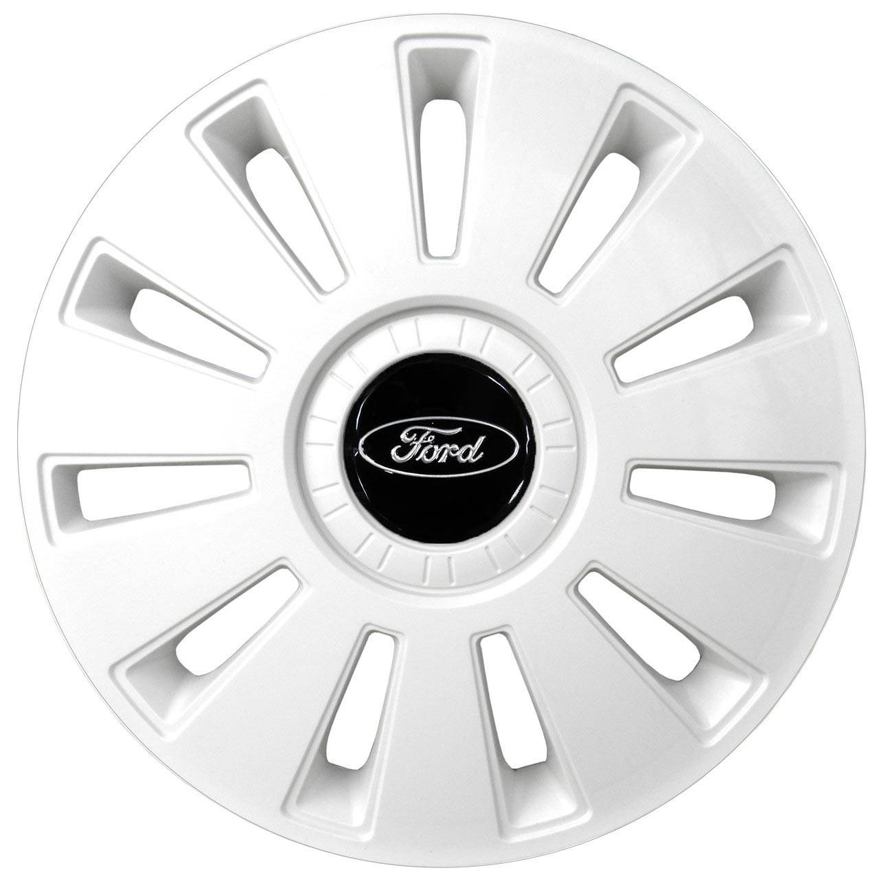 

Колпаки Колесные R15 Ford белые 4 шт