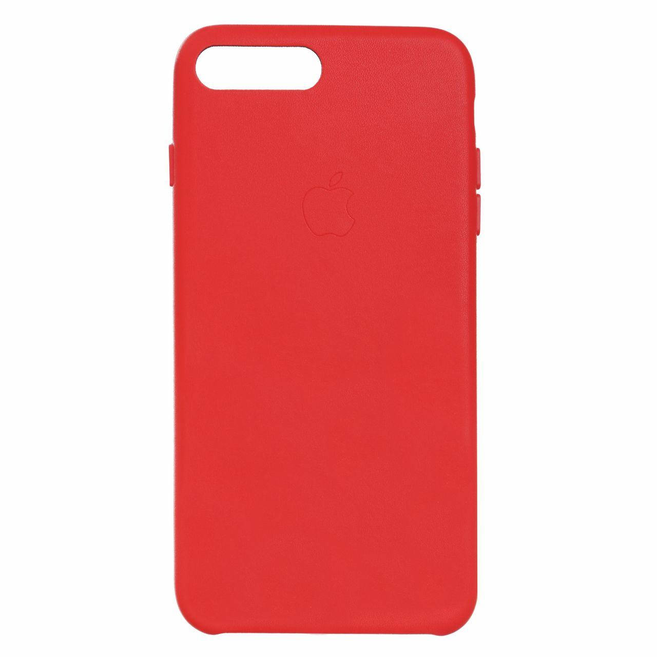 

Чехол Apple Leather Case iPhone 7 Plus Red (OEM), Красный