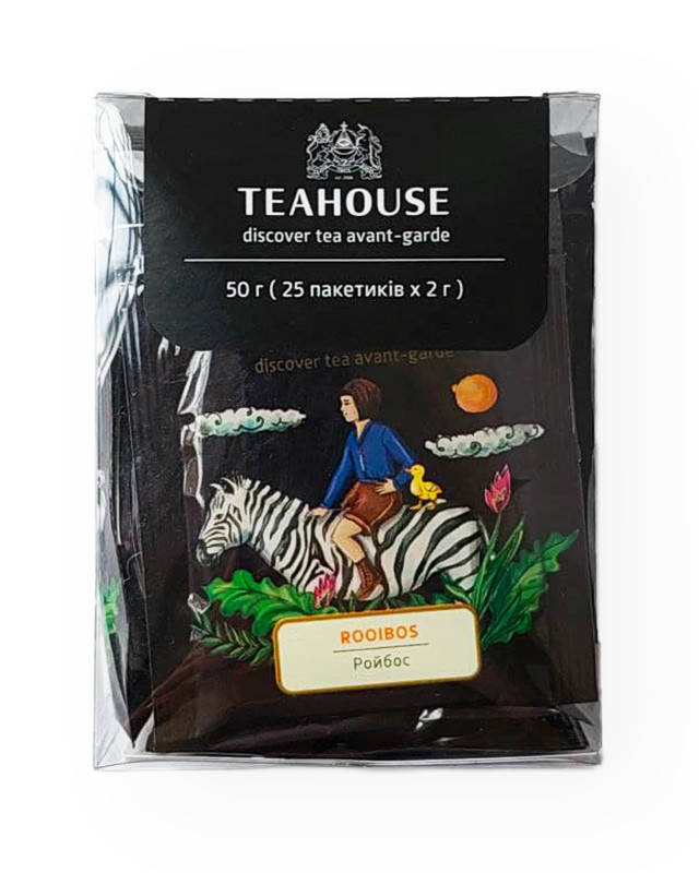 

Чай Teahouse Ройбос/Ройбуш (травяной чай в пакетиках), 2 г