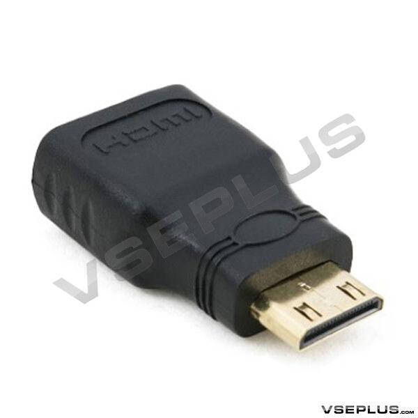 

Адаптер HDMI - Mini HDMI, черный