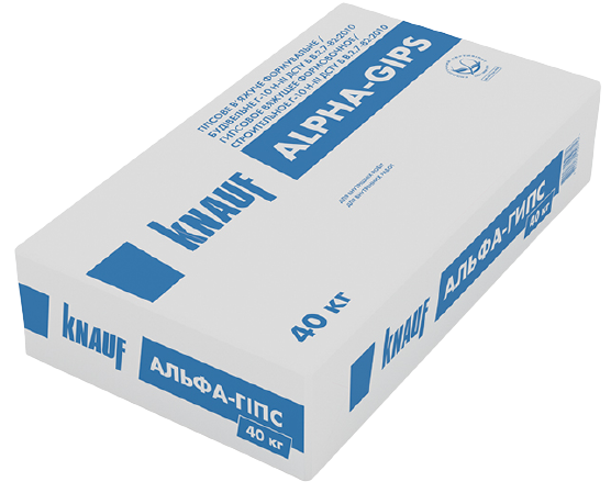 

Гіпс Г-10 Knauf (40 кг), Белый