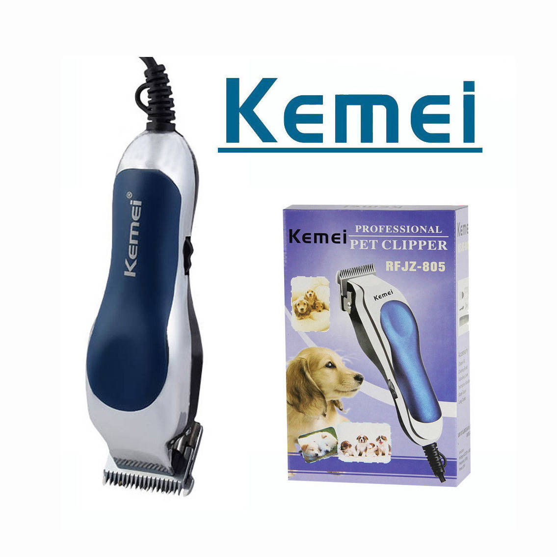 

МАШИНКА ДЛЯ СТРИЖКИ ЖИВОТНЫХ (СОБАК И КОШЕК) KEMEI RFJZ-805, мега распродажа
