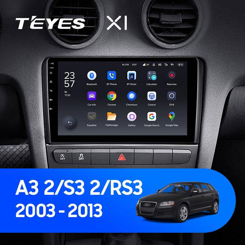 

Штатная магнитола Teyes X1 Audi A3 2 (2003-2013)