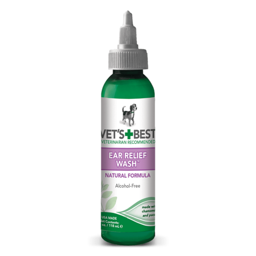 

Vet's Best Ear Relief Wash 118 мл - жидкий очиститель для ушей у собак (Срок!)