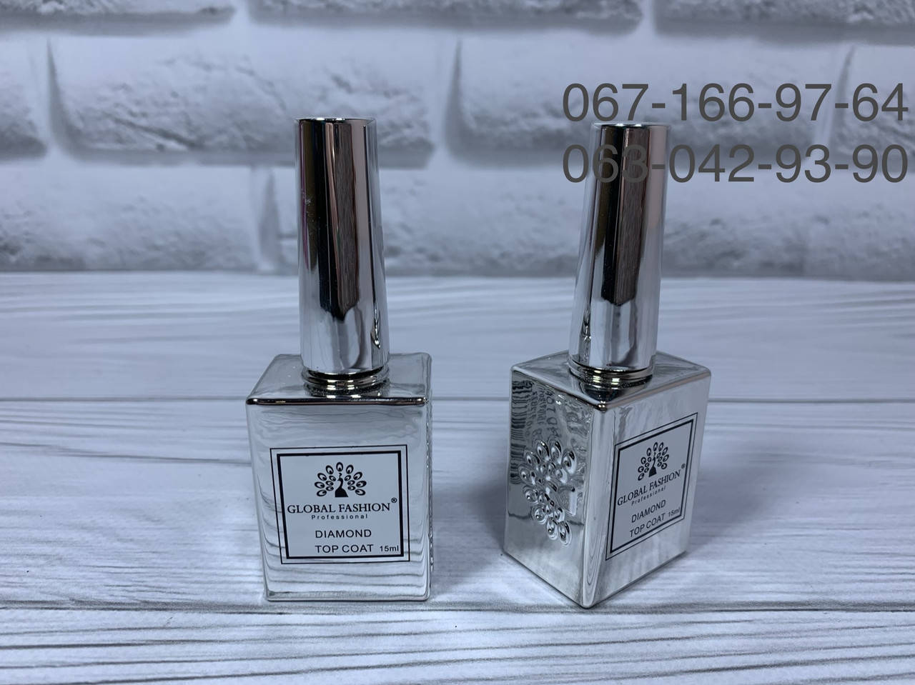 

Топ Алмазный для гель-лака Diamond Global Fashion MIRROR, 15 мл