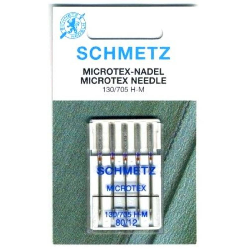 

Иглы микротекс Schmetz Microtex №80 (5 шт.)