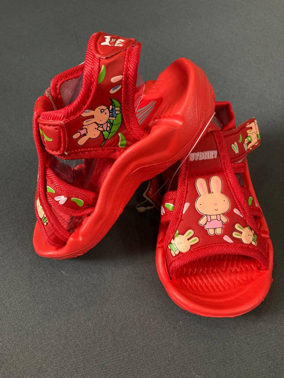 

Босоножки детские для девочек р.24-29, Красный