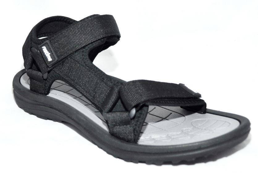 

Спортивные босоножки, сандали Restime черные на липучках Размеры 36, 37, 38, 39, 41, 44, Черный