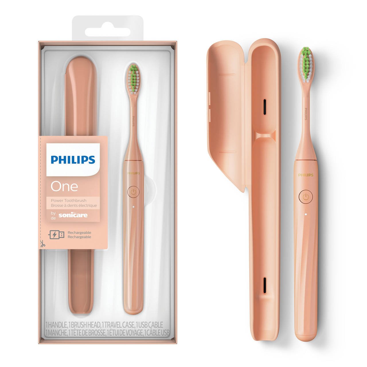 

Электрическая зубная щетка PHILIPS ONE Rechargeable by Sonicare HY1200/05
