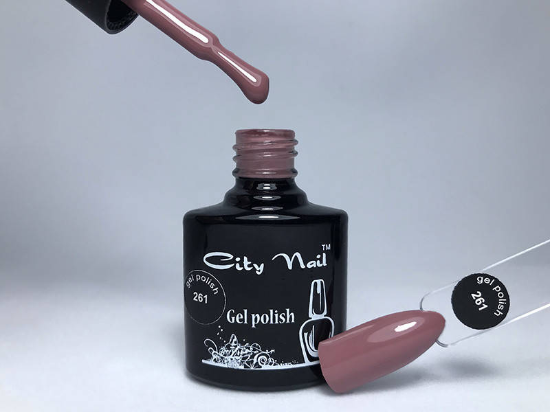 

Гель-лак коричневый CityNail 261 - Шоколадный цвет гель-лака - Коричневые гель-лаки - Стойкий гель лак