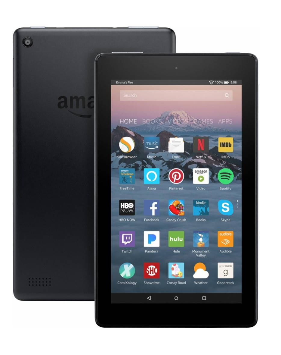 

Планшет Amazon Fire 7 1/8GB WiFi (2018) Черный