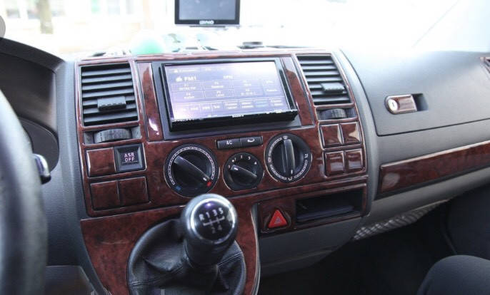 

Декор салона под дерево Volkswagen Transporter T5 2003-2009, Желтый