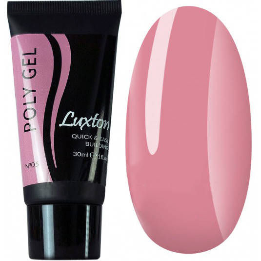 

Полигель Luxton Poly Gel № 05 (бежево-розовый), 30 мл