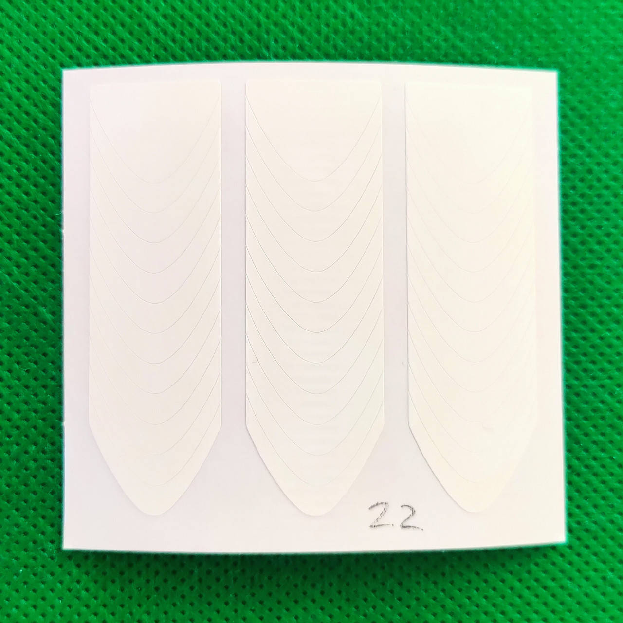 

Трафарет для маникюра 22, Белый