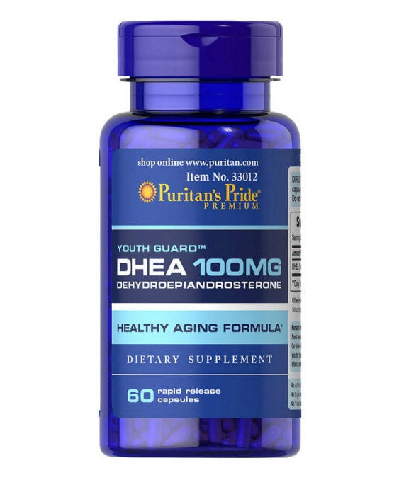 

ДГЭА Puritan's Pride D H E A 100 mg 60 капсул