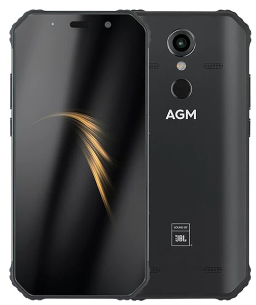 

AGM A9 5.99" 4GB RAM 64GB ROM 5400мАч 12MP 4G NFC Android8.1 Black, Черный
