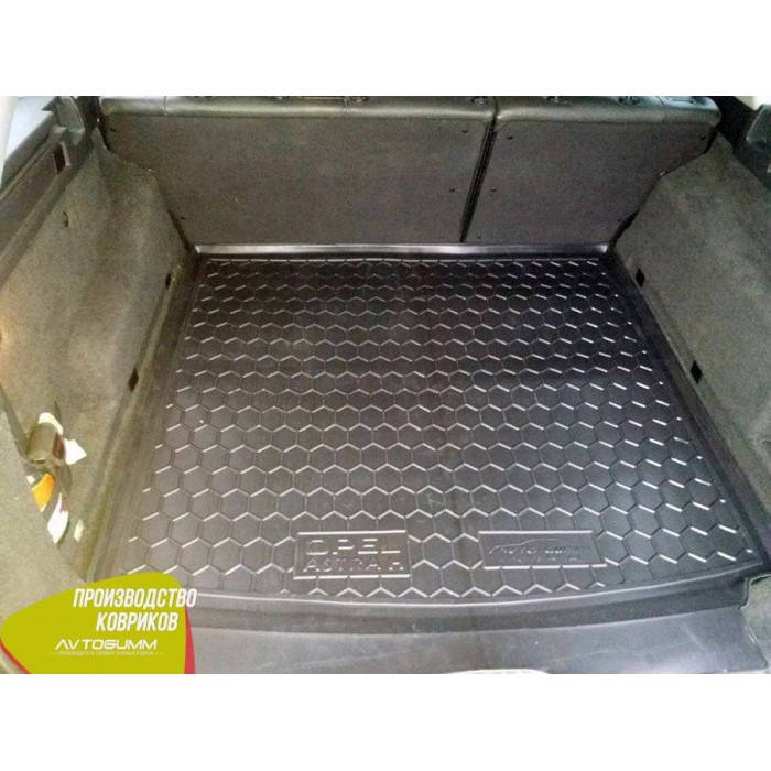 

Авто коврик в багажник Opel Astra (H) 2004- Universal, Черный