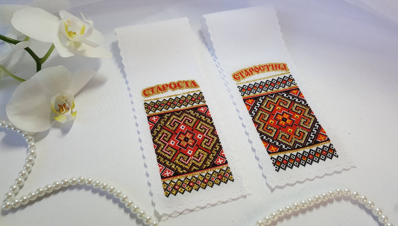 

Мини-рушник Староста- Старостіна