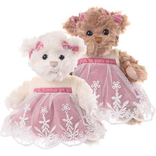 

Мягкие игрушки мишки Little Ninka & Amelia Bukowski, Коричневый