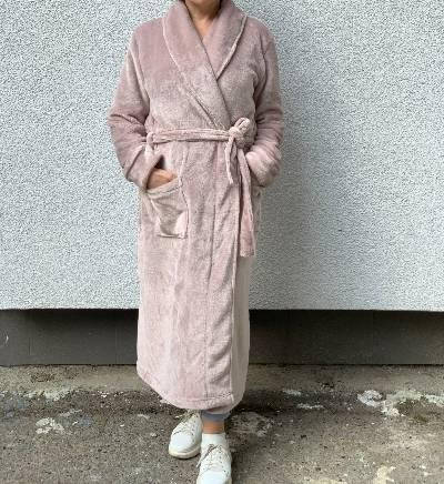 

Халат женский теплый SWAM MEGAN, Пудровый