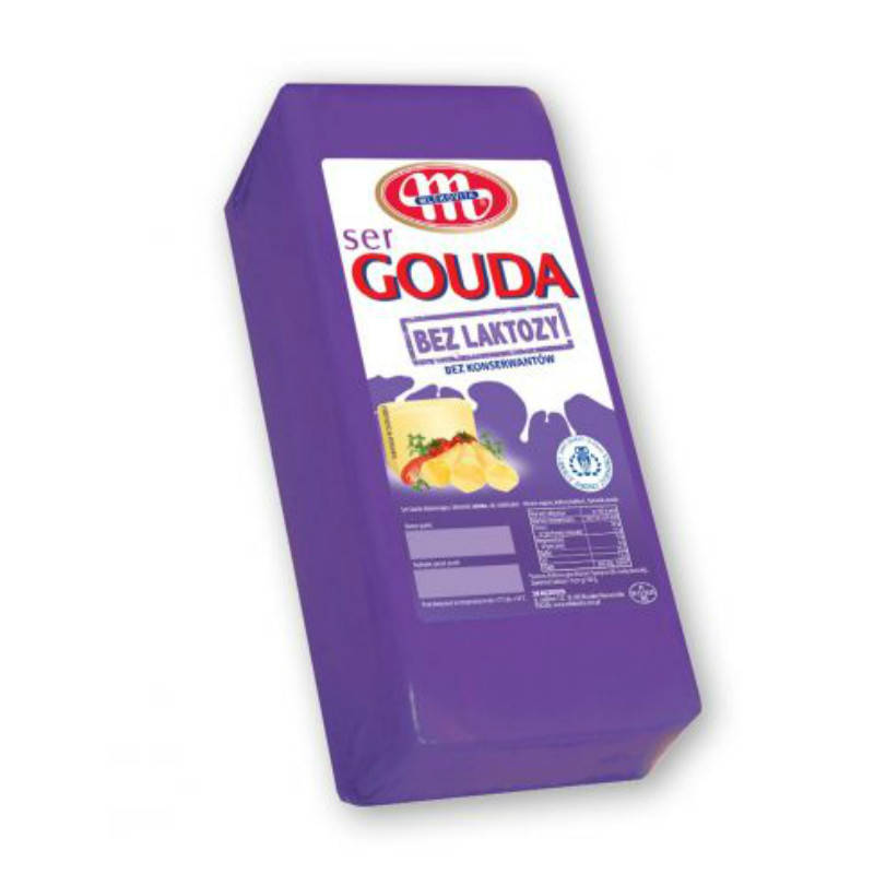 

Сыр без лактозы Гауда "Mlekovita" брус 3 kg
