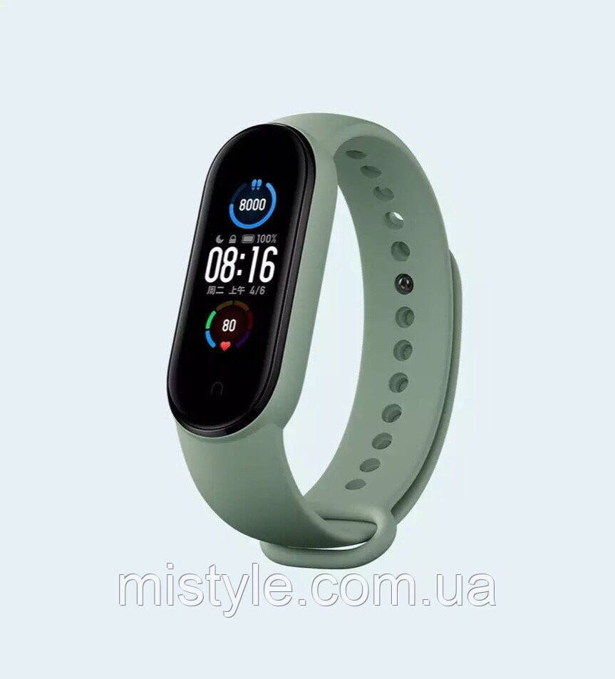 

Оригинальный ремешок mi band 5 mi band 6 mint green