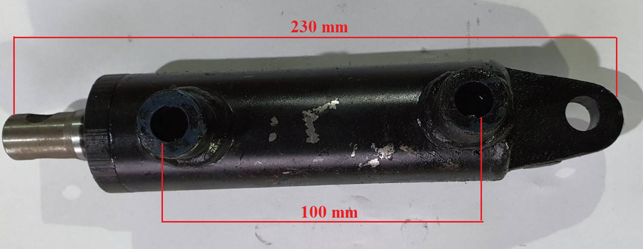 

Гидроцилиндр передний мототрактора 230 mm R195