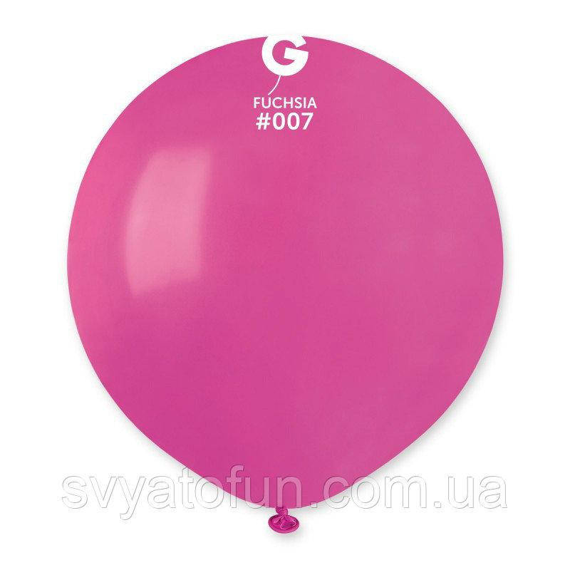 

Латексный воздушный шарик 19" пастель 07 фуксия 1шт Gemar