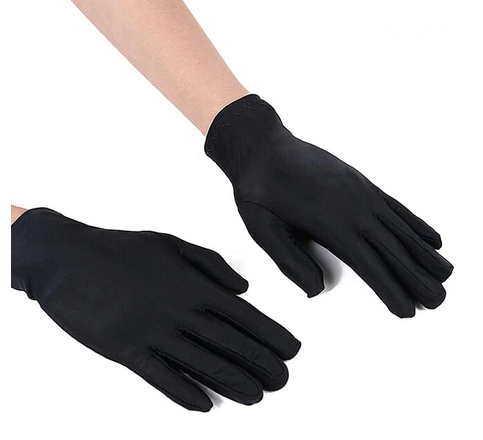 

Перчатки эластичные черные